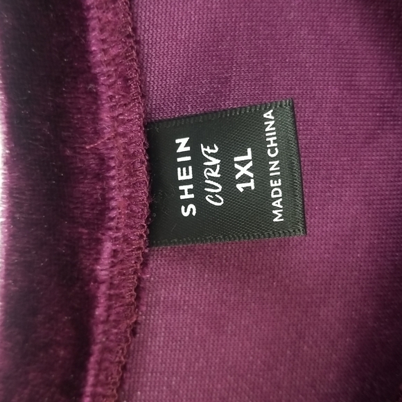 Deep Purple Velvet Dress w Pearl Embellishments Whimsigoth - Picture 3 of 8